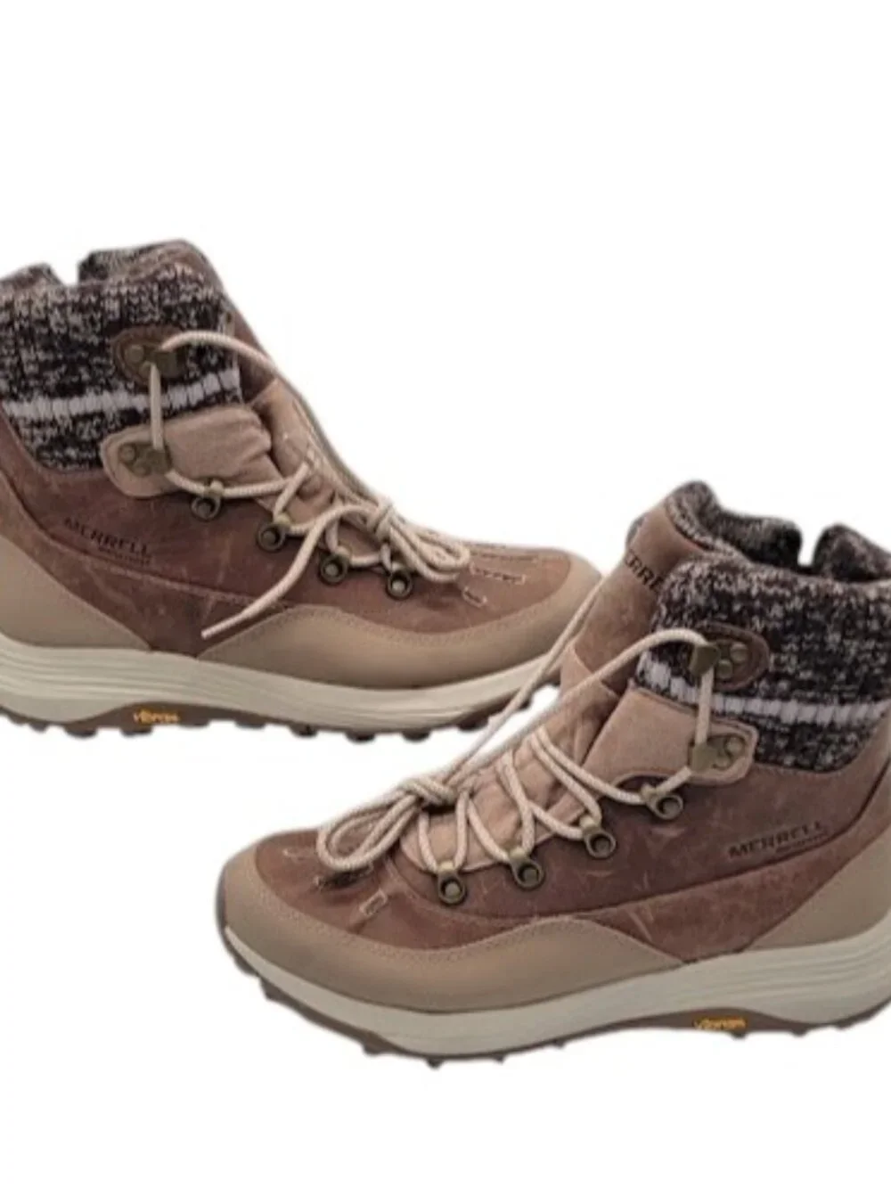 MERRELL Siren 4 Thermo Mid Zip Waterproof Women’s Winter Boots Brown Size 10.5